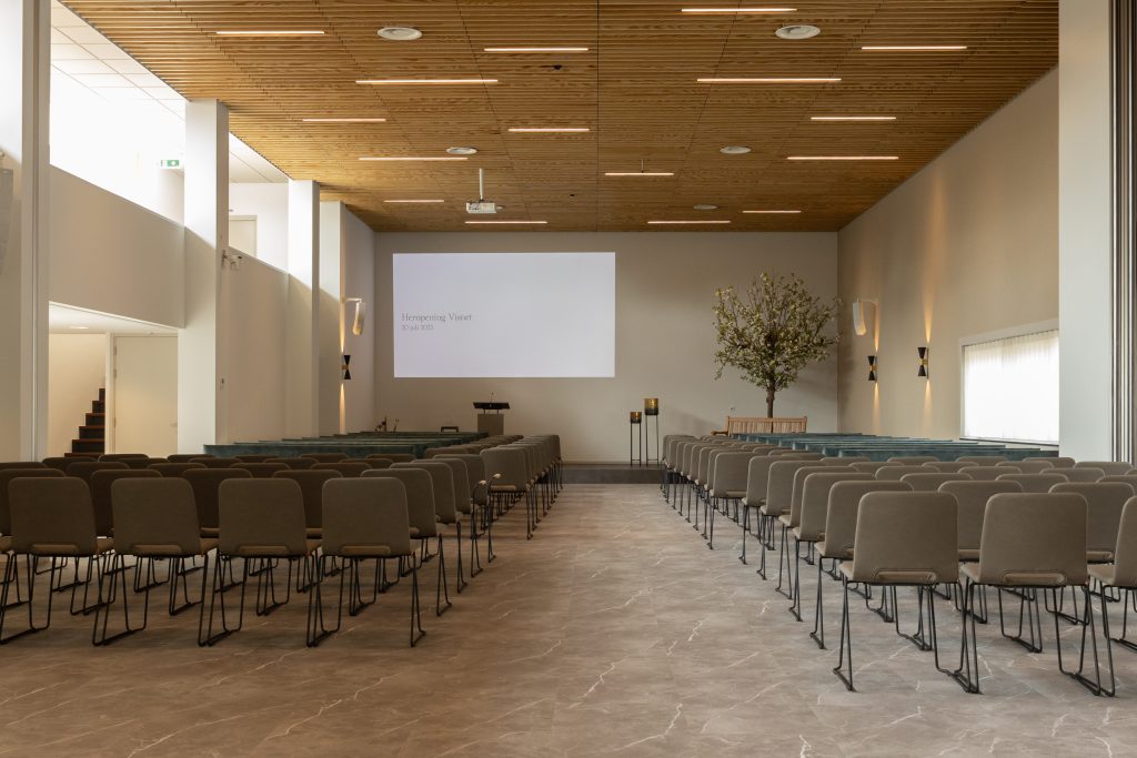 Bloesemzaal in zalencentrum Visnet